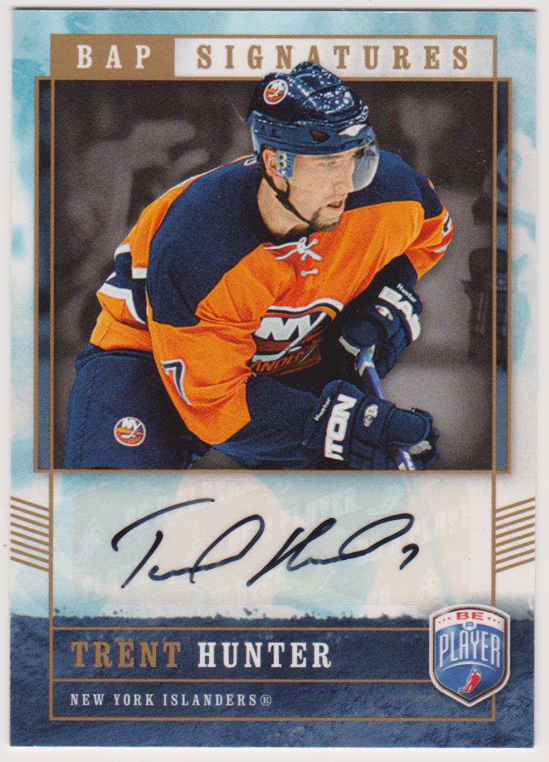 2006-07 Be A Player Signatures #HU Trent Hunter (image for) 2006-07 Be A Player Signatures #HU Trent Hunter