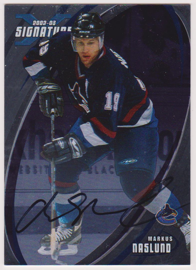 2002-03 BAP Signature Series Autographs #31 Markus Naslund (image for) 2002-03 BAP Signature Series Autographs #31 Markus Naslund