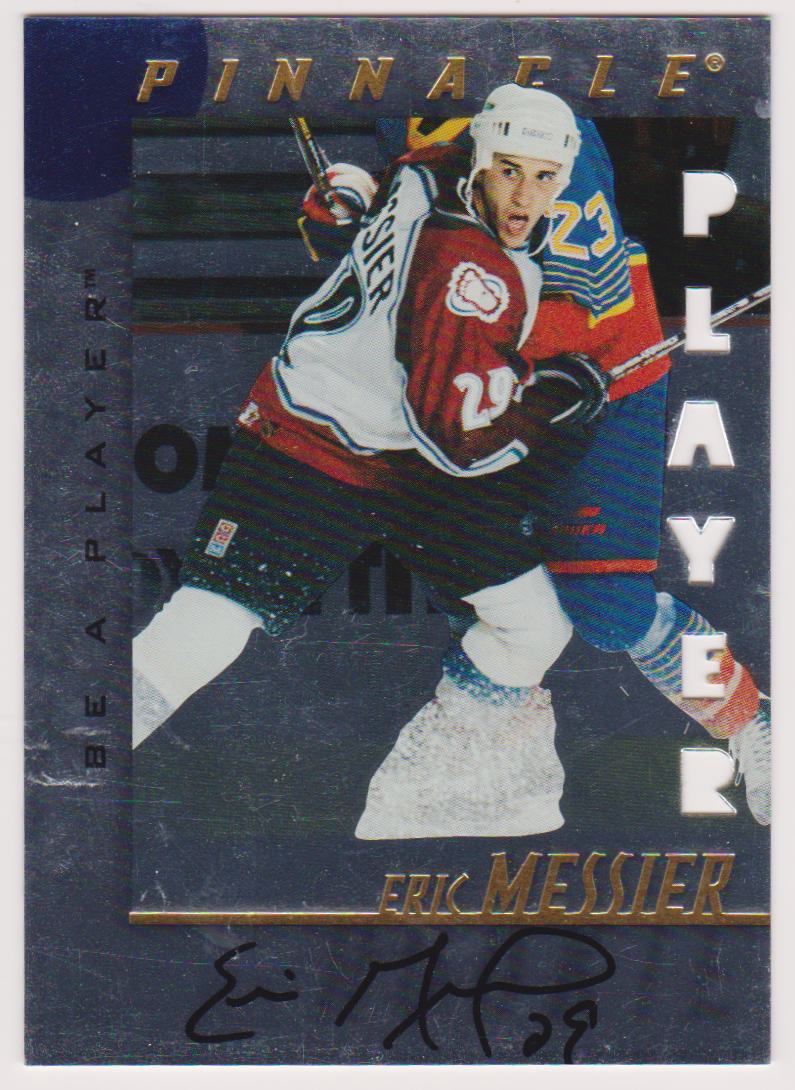1997-98 Be A Player Autographs Die Cut #204 Eric Messier (image for) 1997-98 Be A Player Autographs Die Cut #204 Eric Messier