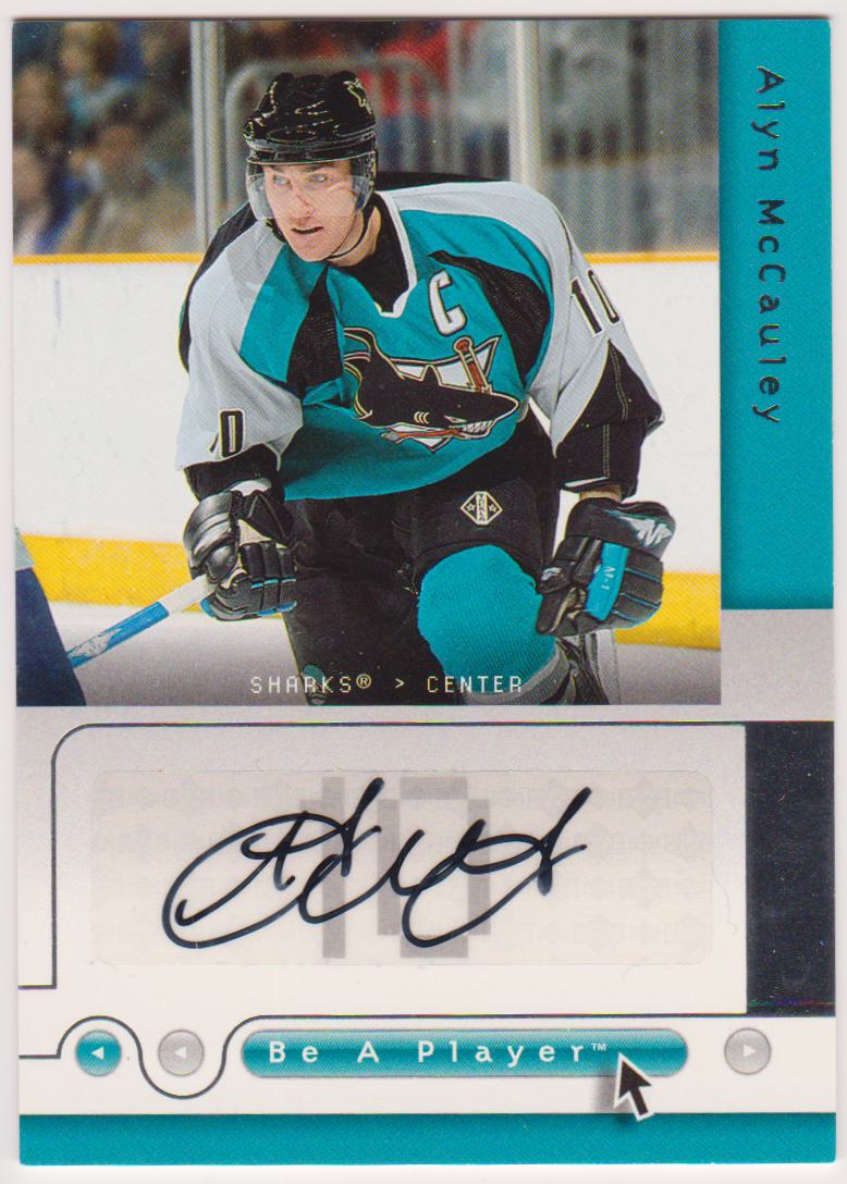 (image for) 2005-06 Be A Player Signatures #AM Alyn McCauley AUTO