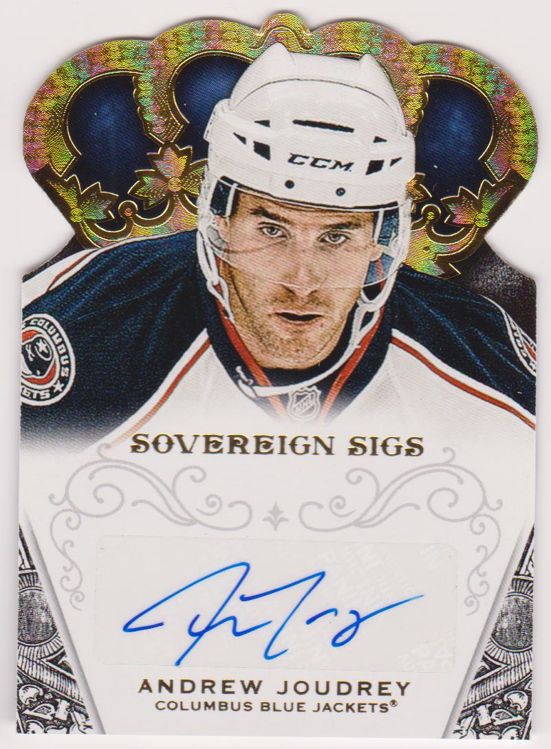 2013-14 Crown Royale Sovereign Sigs #SOAJO Andrew Joudrey AUTO (image for) 2013-14 Crown Royale Sovereign Sigs #SOAJO Andrew Joudrey AUTO