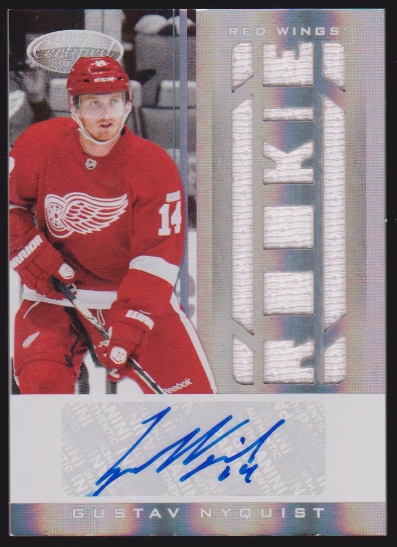 (image for) 2011-12 Certified #262 Gustav Nyquist Jerseys AUTO RC - 146/299