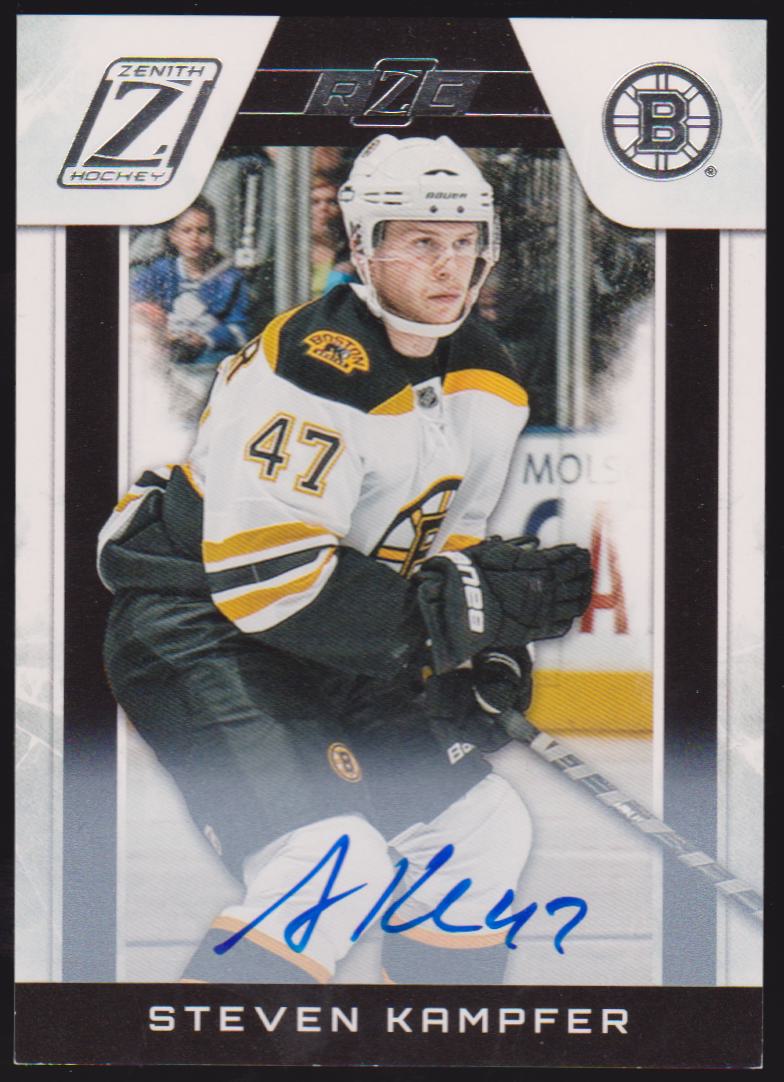 (image for) 2010-11 Zenith #202 Steven Kampfer AUTO RC 533/999