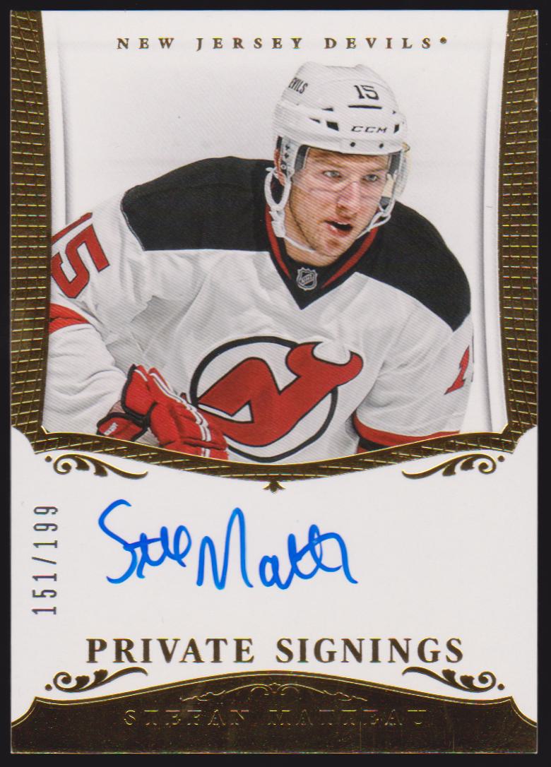 (image for) 2013-14 Panini Private Signings #PSSM Stefan Matteau - AUTO - RC Year - 151/199