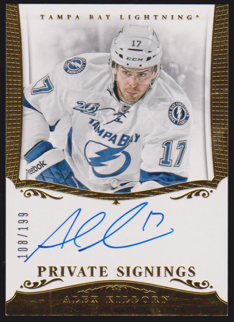 (image for) 2013-14 Panini Private Signings #PSAK Alex Killorn - AUTO - RC Year - 108/199
