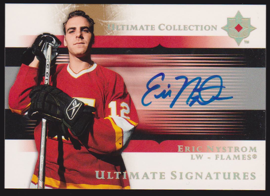 2005-06 Ultimate Collection Ultimate Signatures #USEN Eric Nystrom - AUTO - RC Year (image for) 2005-06 Ultimate Collection Ultimate Signatures #USEN Eric Nystrom - AUTO - RC Year