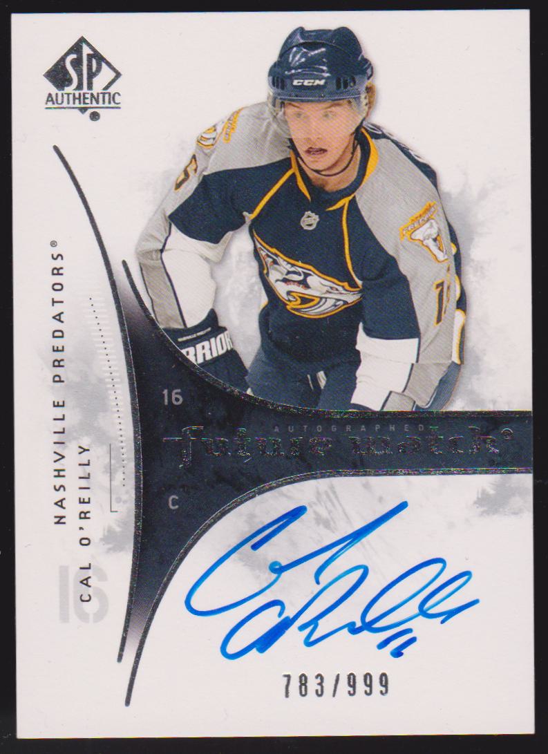 2009-10 SP Authentic #238 Cal O'Reilly AUTO RC 783/999 (image for) 2009-10 SP Authentic #238 Cal O'Reilly AUTO RC 783/999