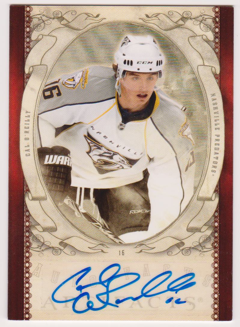 (image for) 2010-11 Artifacts Autofacts #AFCO Cal O'Reilly