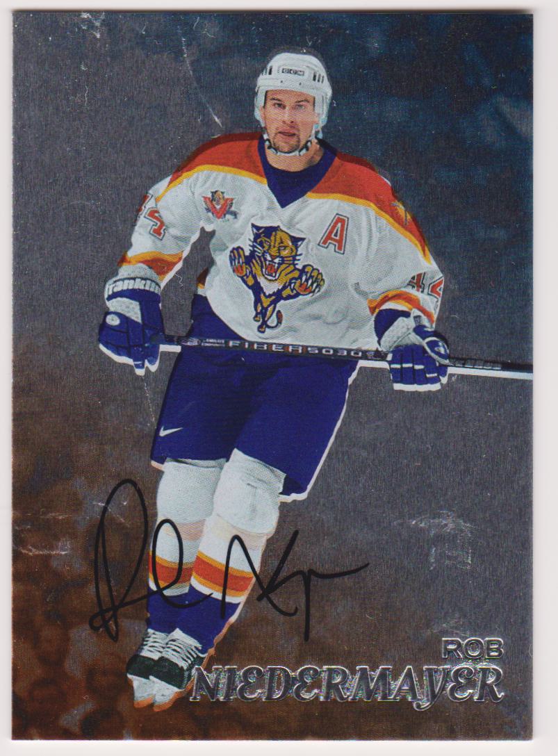 (image for) 1998-99 Be A Player Autographs #208 Rob Niedermayer