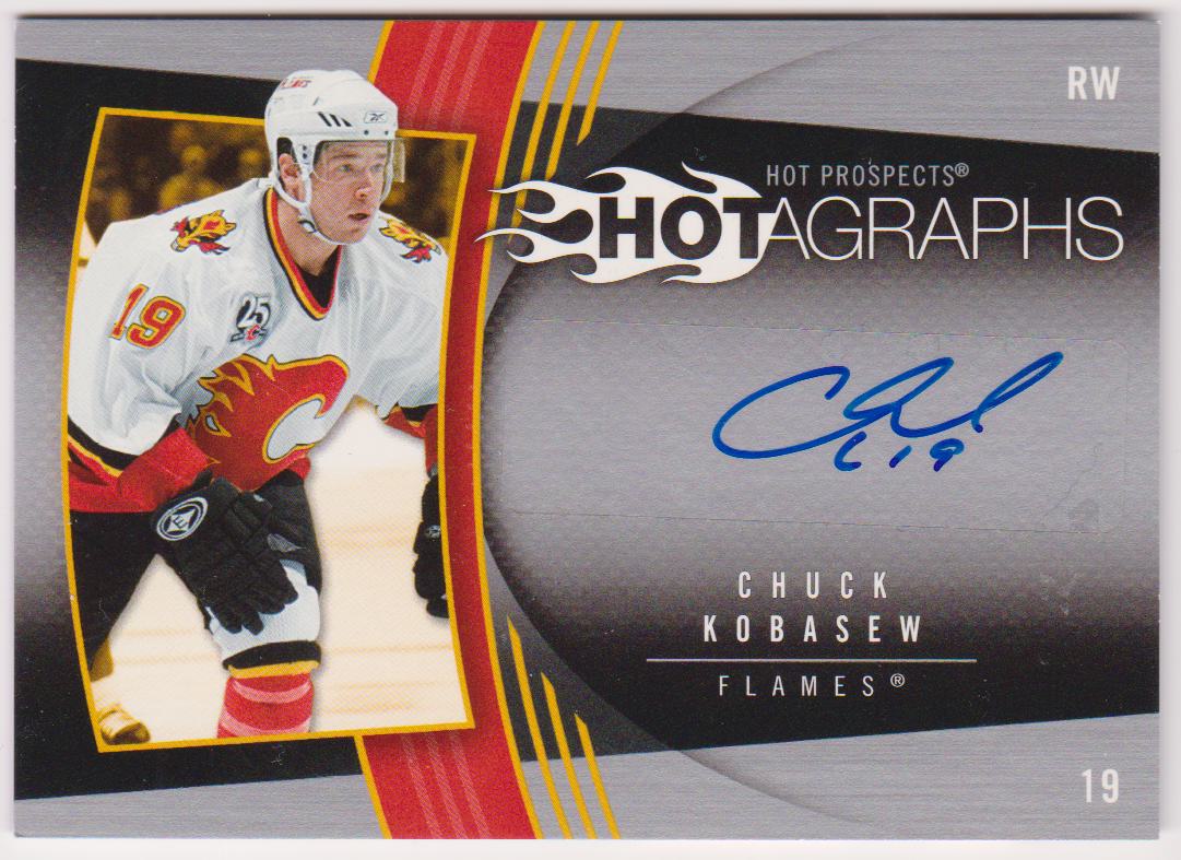 (image for) 2006-07 Hot Prospects Hotagraphs #HKO Chuck Kobasew