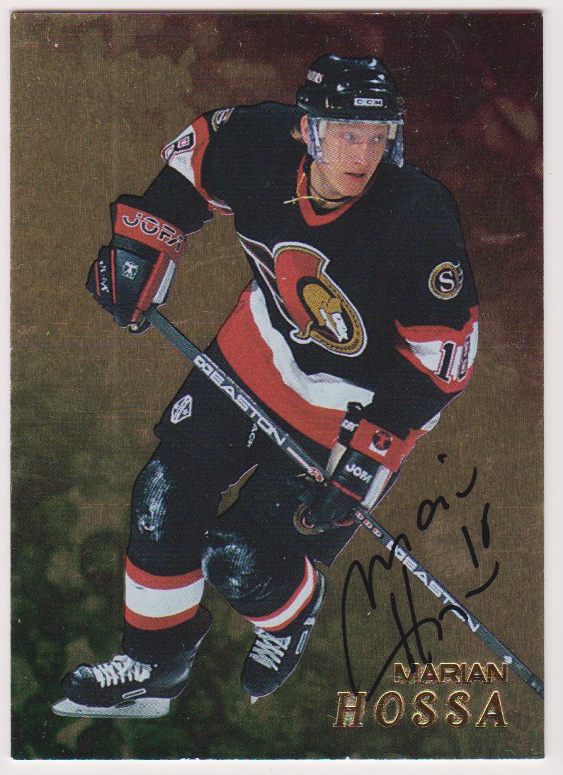 (image for) 1998-99 Be A Player Autographs Gold #249 Marian Hossa