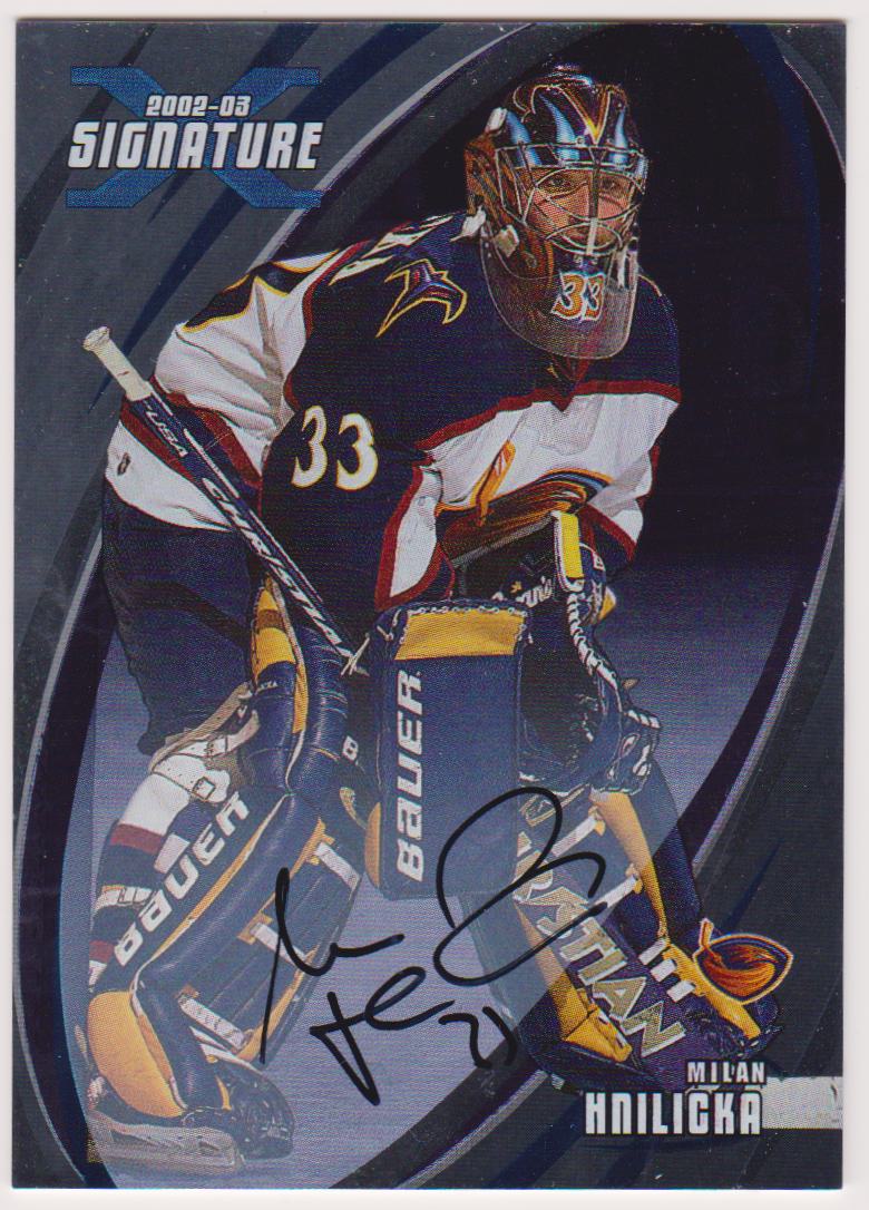 (image for) 2002-03 BAP Signature Series Autographs #49 Milan Hnilicka