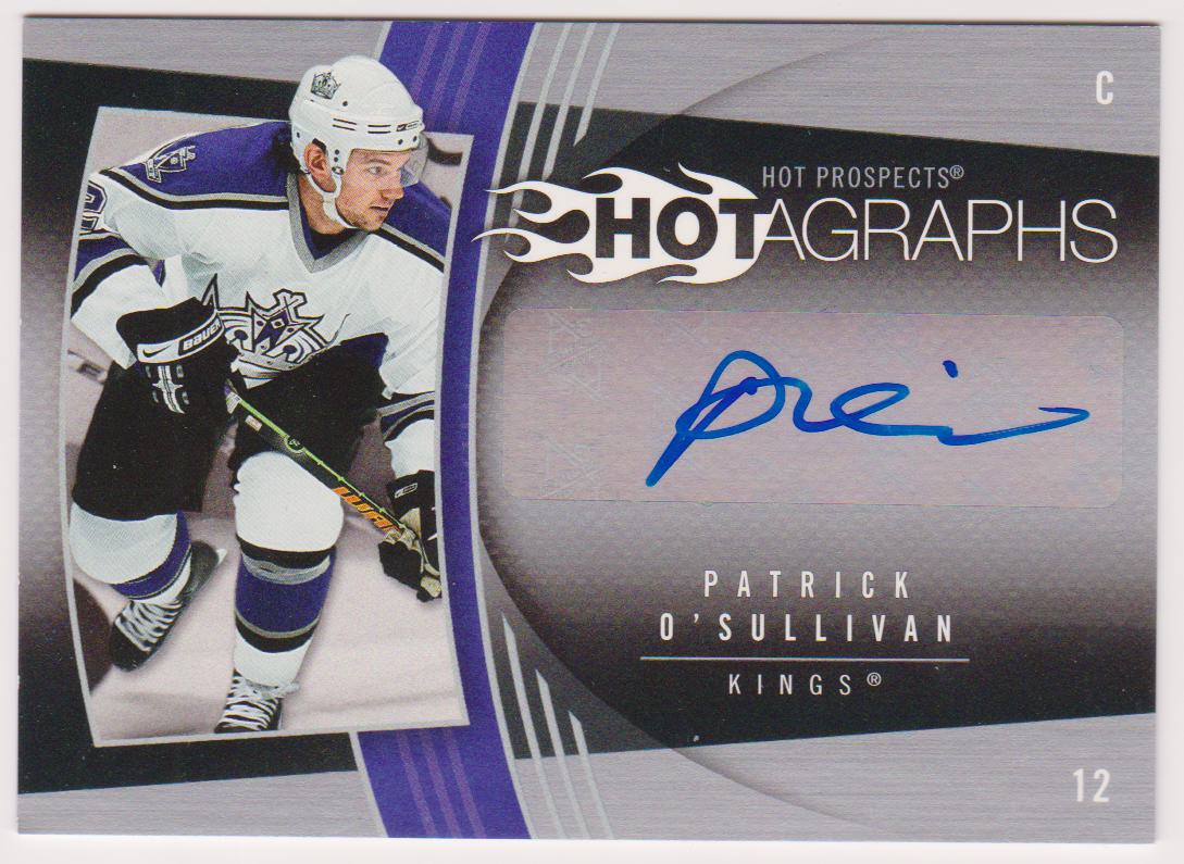 (image for) 2006-07 Hot Prospects Hotagraphs #HPO Patrick O'Sullivan - RC Year