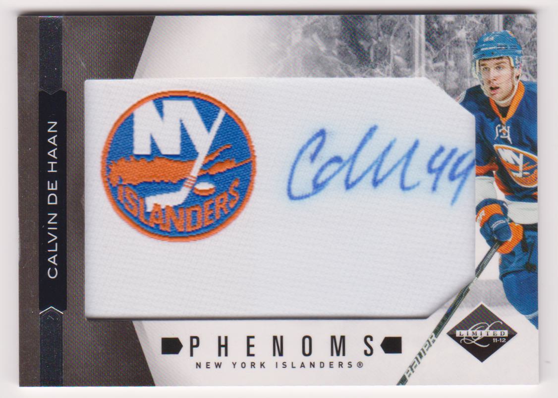 2011-12 Limited #262 Calvin de Haan AUTO 009/299 RC (image for) 2011-12 Limited #262 Calvin de Haan AUTO 009/299 RC