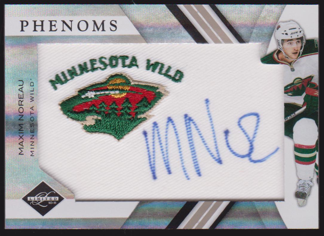 2010-11 Limited #196 Maxim Noreau AUTO RC 183/299 (image for) 2010-11 Limited #196 Maxim Noreau AUTO RC 183/299