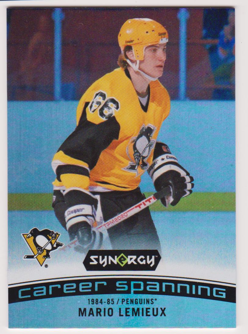 2017-18 Synergy Career Spanning #CS10 Mario Lemieux (image for) 2017-18 Synergy Career Spanning #CS10 Mario Lemieux