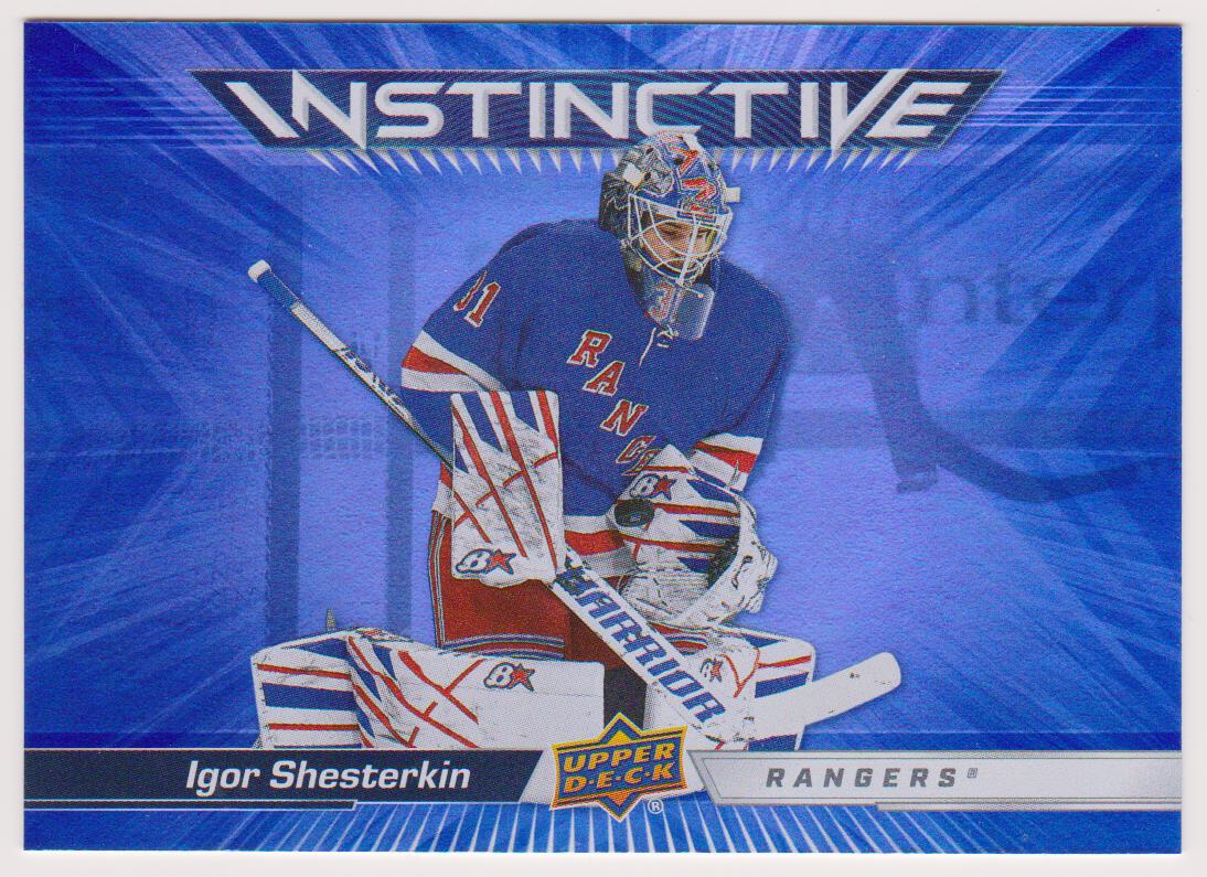(image for) 2023-24 Upper Deck Instinctive #IN2 Igor Shesterkin
