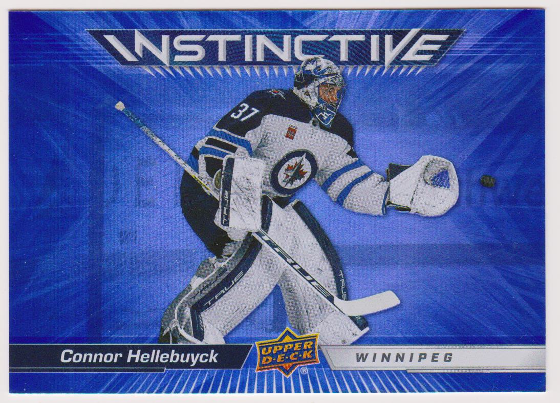 (image for) 2023-24 Upper Deck Instinctive #IN3 Connor Hellebuyck