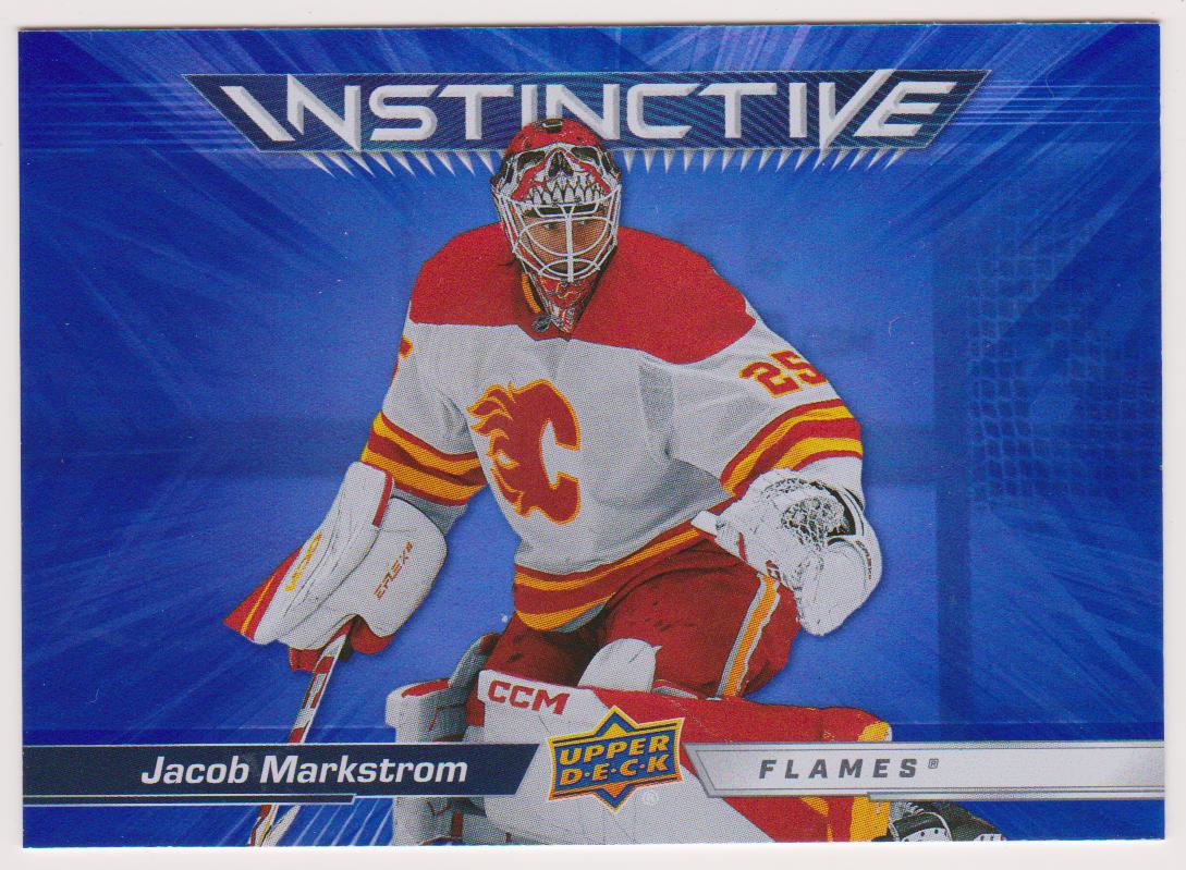 (image for) 2023-24 Upper Deck Instinctive #IN22 Jacob Markstrom