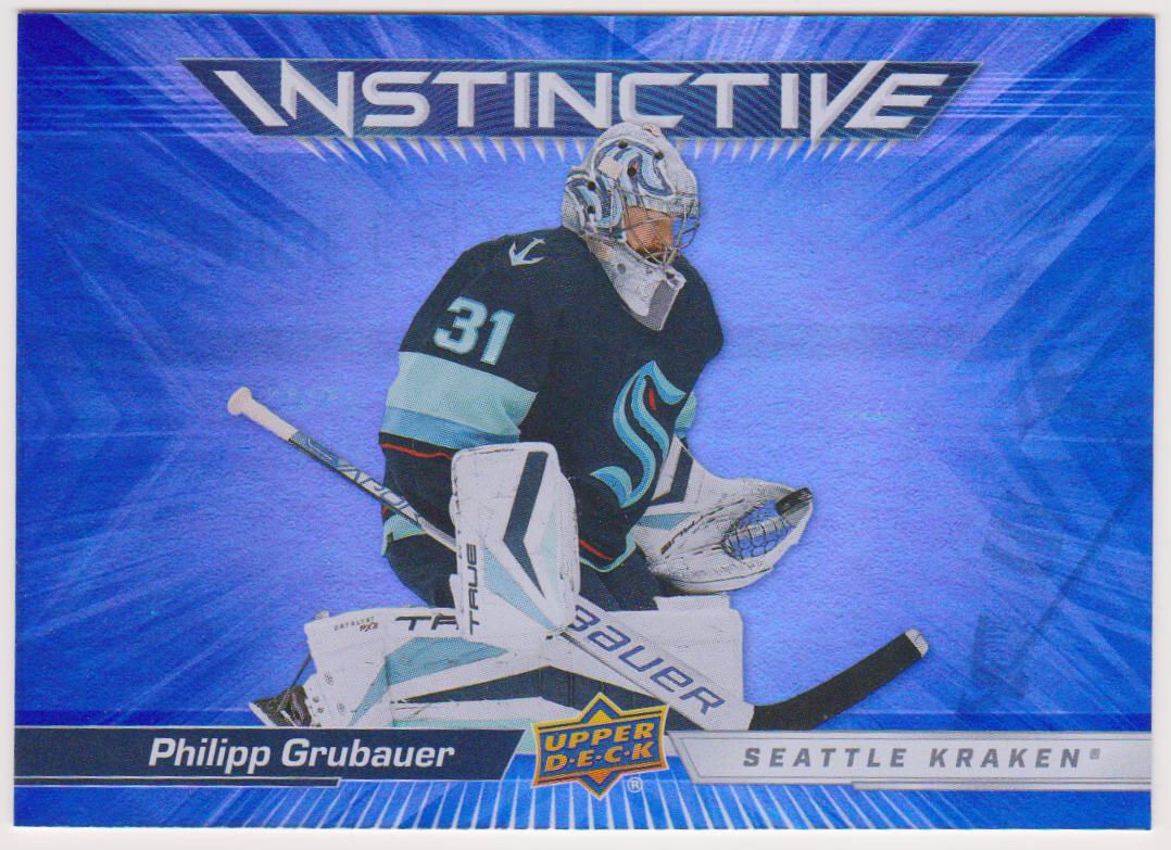 (image for) 2023-24 Upper Deck Instinctive #IN19 Philipp Grubauer