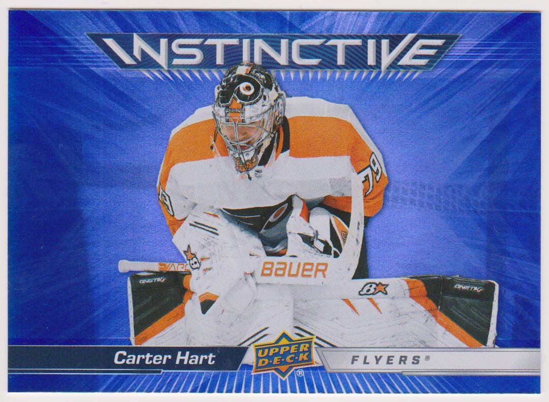 (image for) 2023-24 Upper Deck Instinctive #IN24 Carter Hart