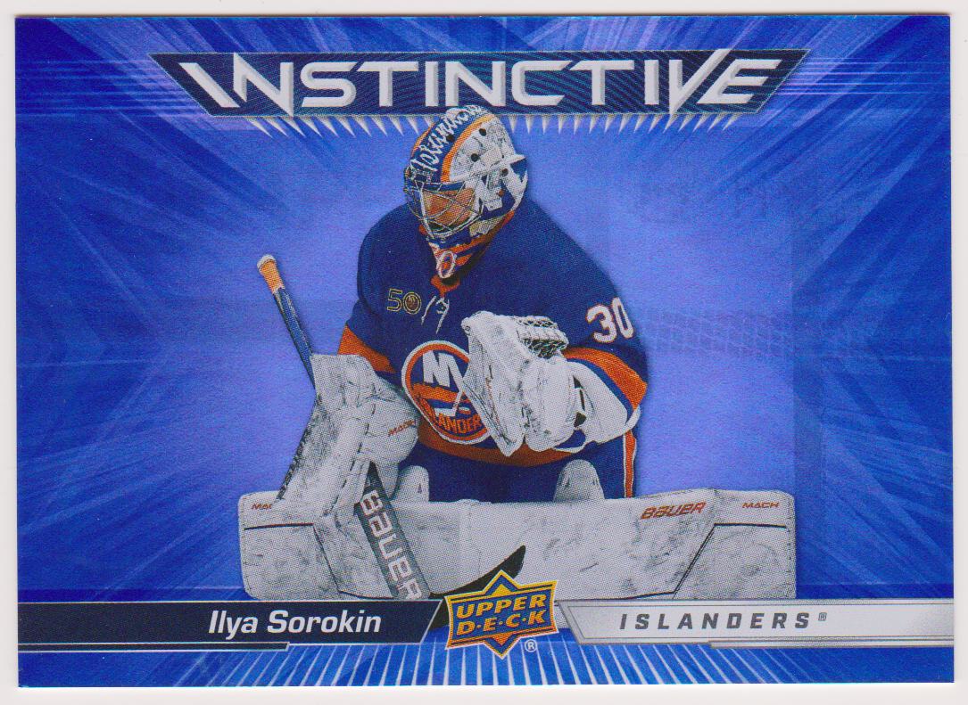 (image for) 2023-24 Upper Deck Instinctive #IN26 Ilya Sorokin