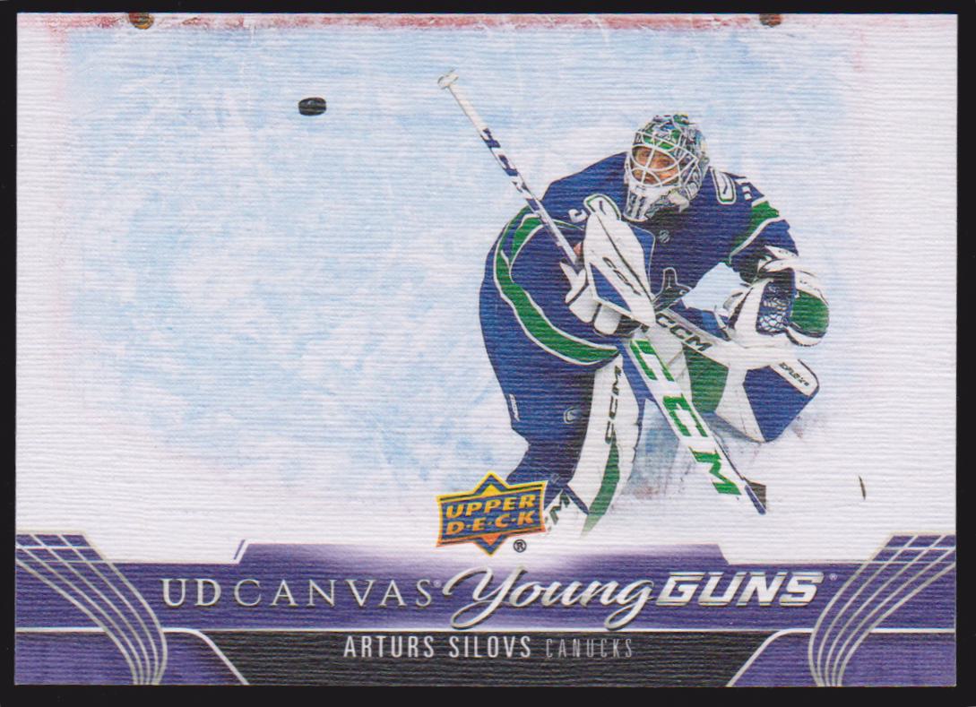 (image for) 2023-24 Upper Deck UD Canvas #C212 Arturs Silovs YG
