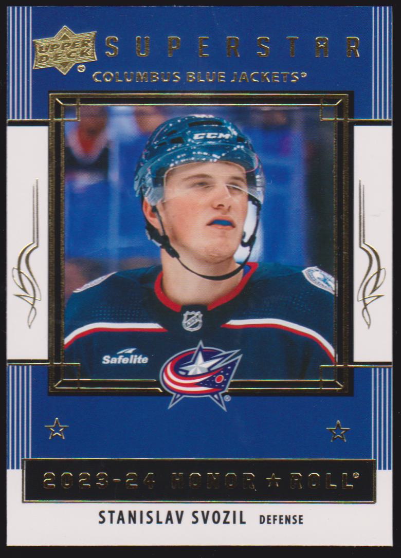(image for) 2023-24 Upper Deck Honor Roll #HR49 Stanislav Svozil - RC Year