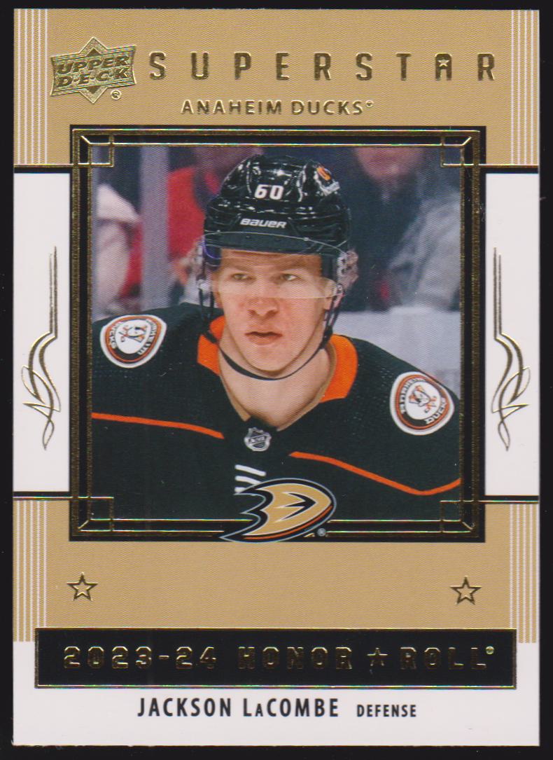(image for) 2023-24 Upper Deck Honor Roll #HR43 Jackson LaCombe - RC Year