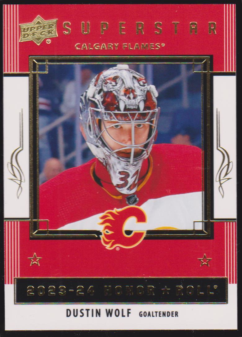 (image for) 2023-24 Upper Deck Honor Roll #HR56 Dustin Wolf - RC Year