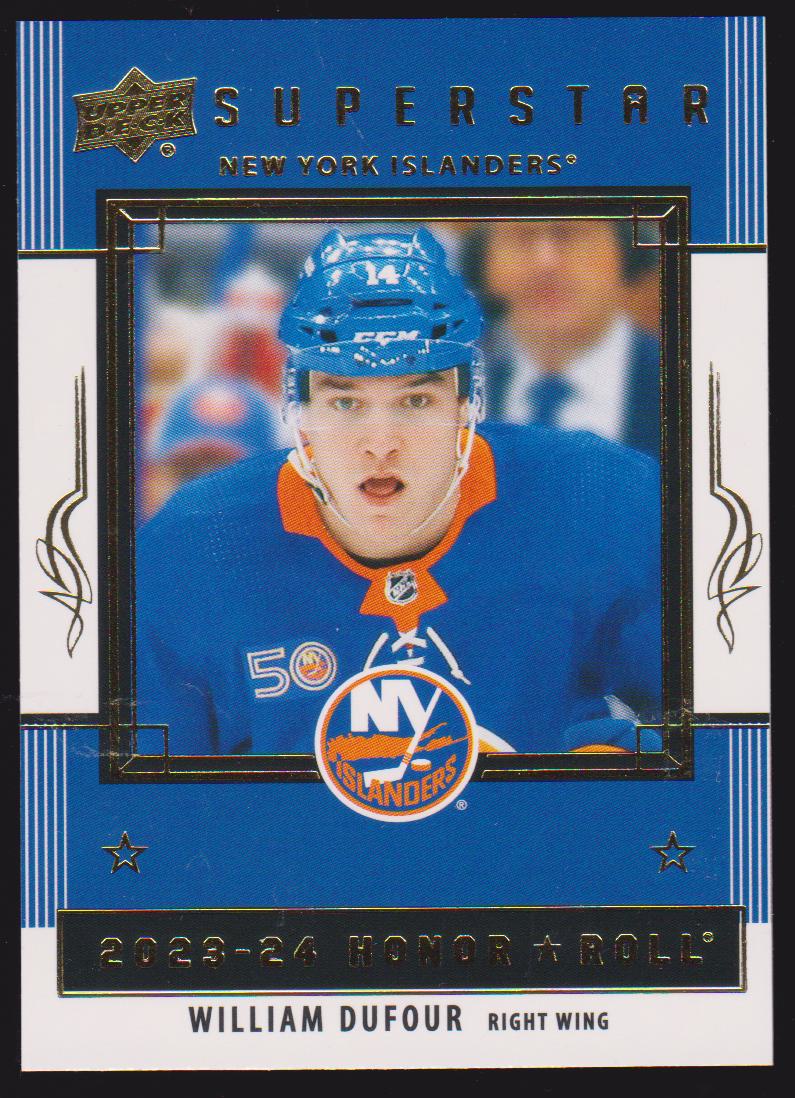 (image for) 2023-24 Upper Deck Honor Roll #HR64 William Dufour - RC Year