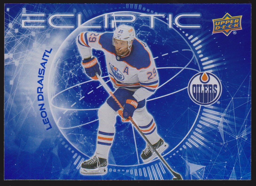2023-24 Upper Deck Ecliptic #EC18 Leon Draisait (image for) 2023-24 Upper Deck Ecliptic #EC18 Leon Draisait