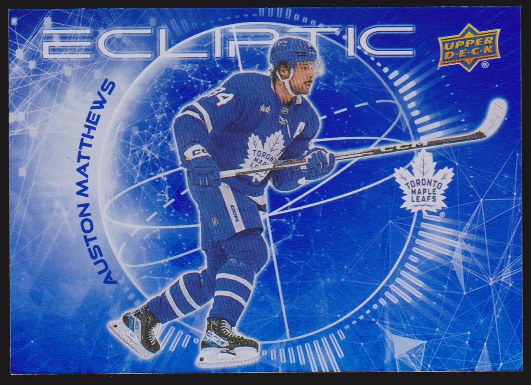 (image for) 2023-24 Upper Deck Ecliptic #EC10 Auston Matthews