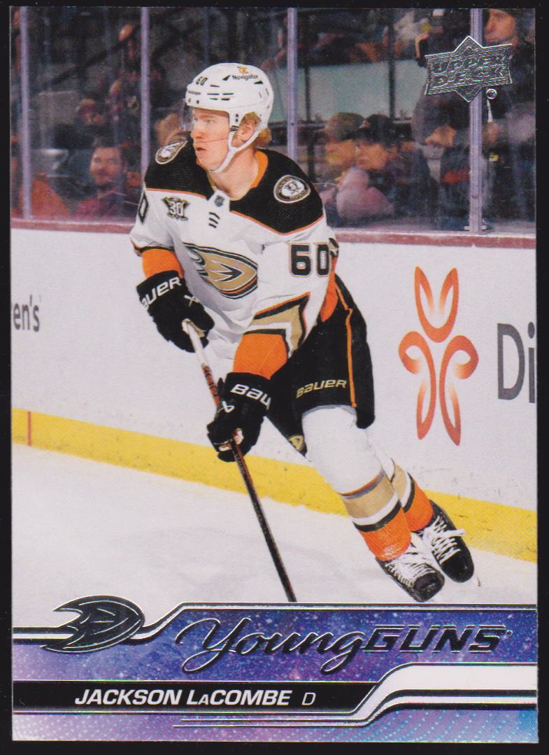 (image for) 2023-24 Upper Deck #456 Jackson LaCombe Young Guns RC