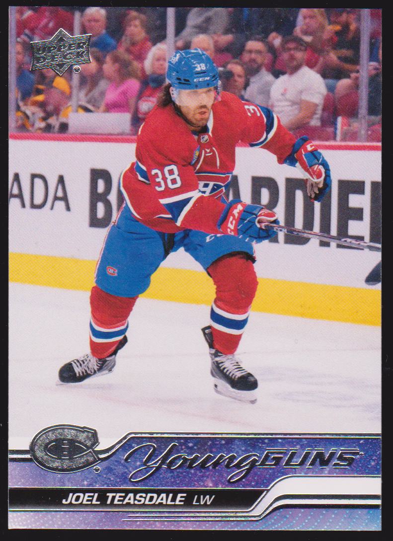 (image for) 2023-24 Upper Deck #459 Joel Teasdale Young Guns RC