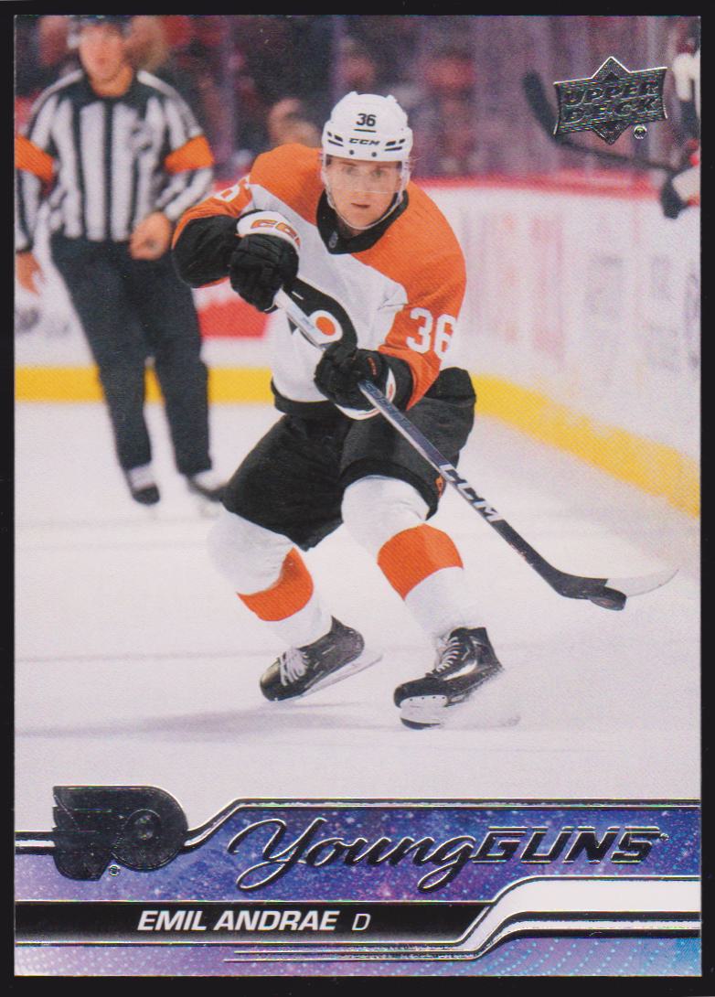 (image for) 2023-24 Upper Deck #466 Emil Andrae Young Guns RC