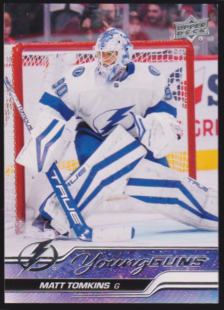 (image for) 2023-24 Upper Deck #470 Matt Tomkins Young Guns RC