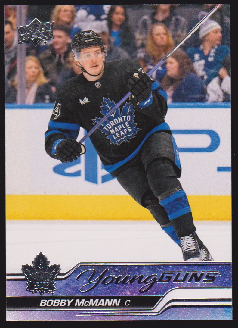 (image for) 2023-24 Upper Deck #479 Bobby McMann Young Guns RC