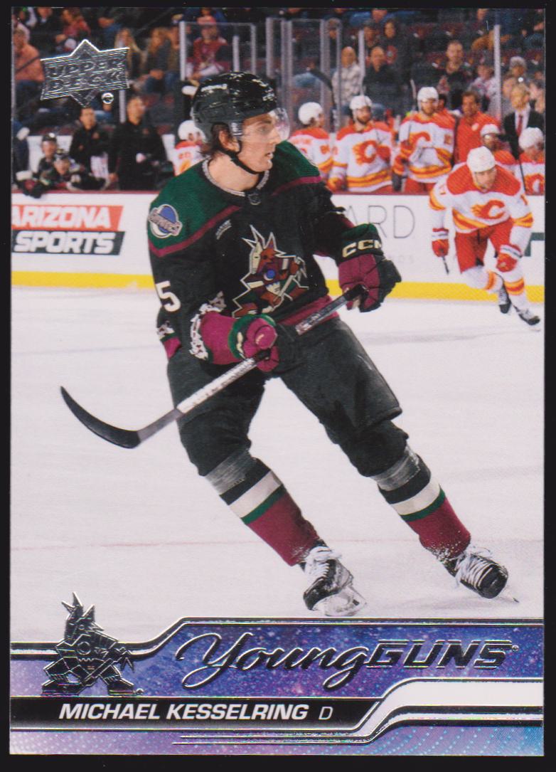 (image for) 2023-24 Upper Deck #481 Michael Kesselring Young Guns RC