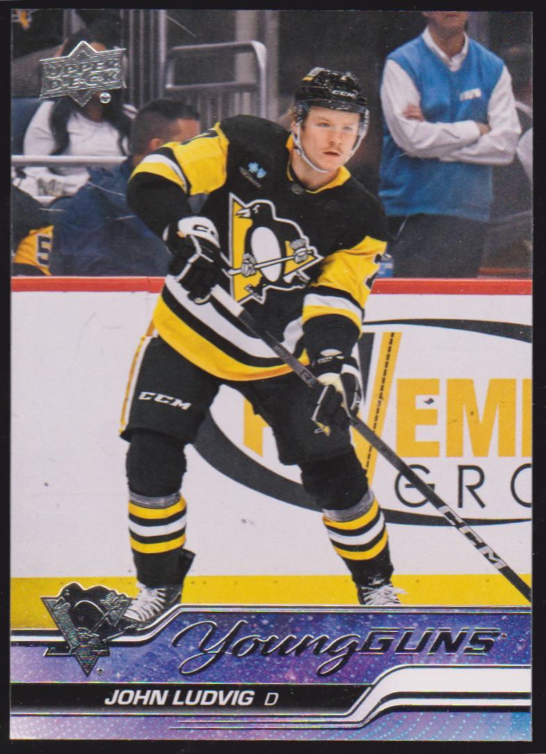 (image for) 2023-24 Upper Deck #490 John Ludvig Young Guns RC