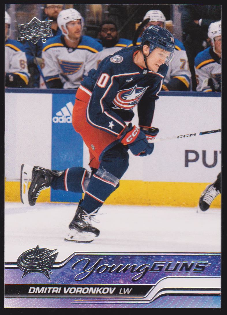 (image for) 2023-24 Upper Deck #492 Dmitri Voronkov Young Guns RC