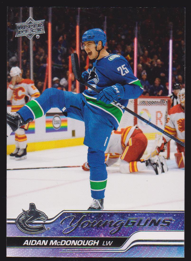 (image for) 2023-24 Upper Deck #232 Aidan McDonough Young Guns RC