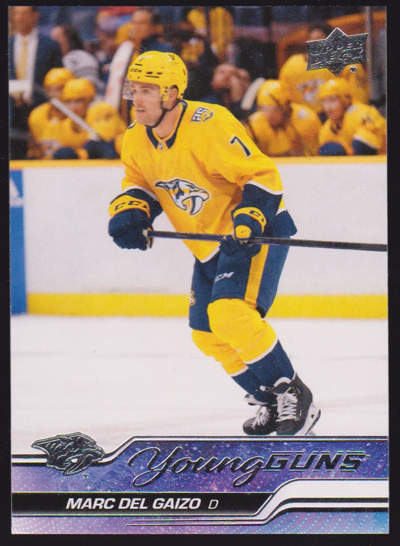 (image for) 2023-24 Upper Deck #498 Marc Del Gaizo Young Guns RC