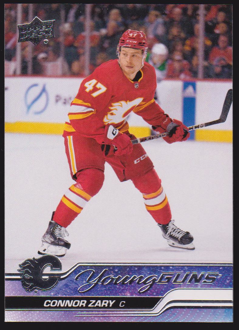 (image for) 2023-24 Upper Deck #496 Connor Zary Young Guns RC
