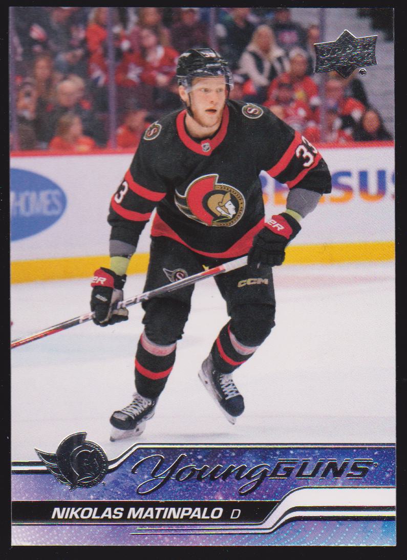 (image for) 2023-24 Upper Deck #495 Nikolas Matinpalo Young Guns RC