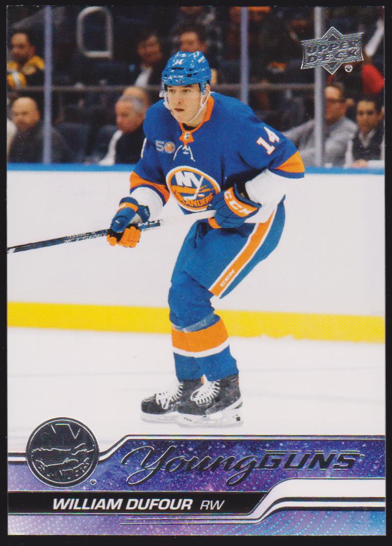 (image for) 2023-24 Upper Deck #206 William Dufour Young Guns RC