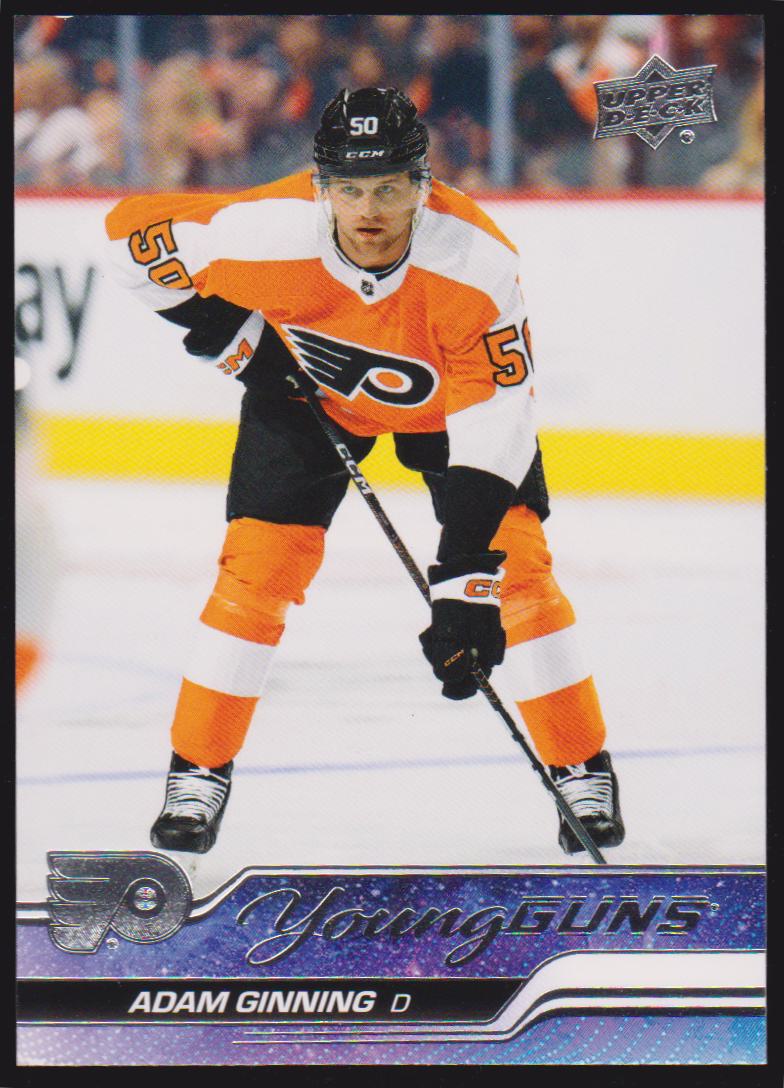 (image for) 2023-24 Upper Deck #243 Adam Ginning Young Guns RC