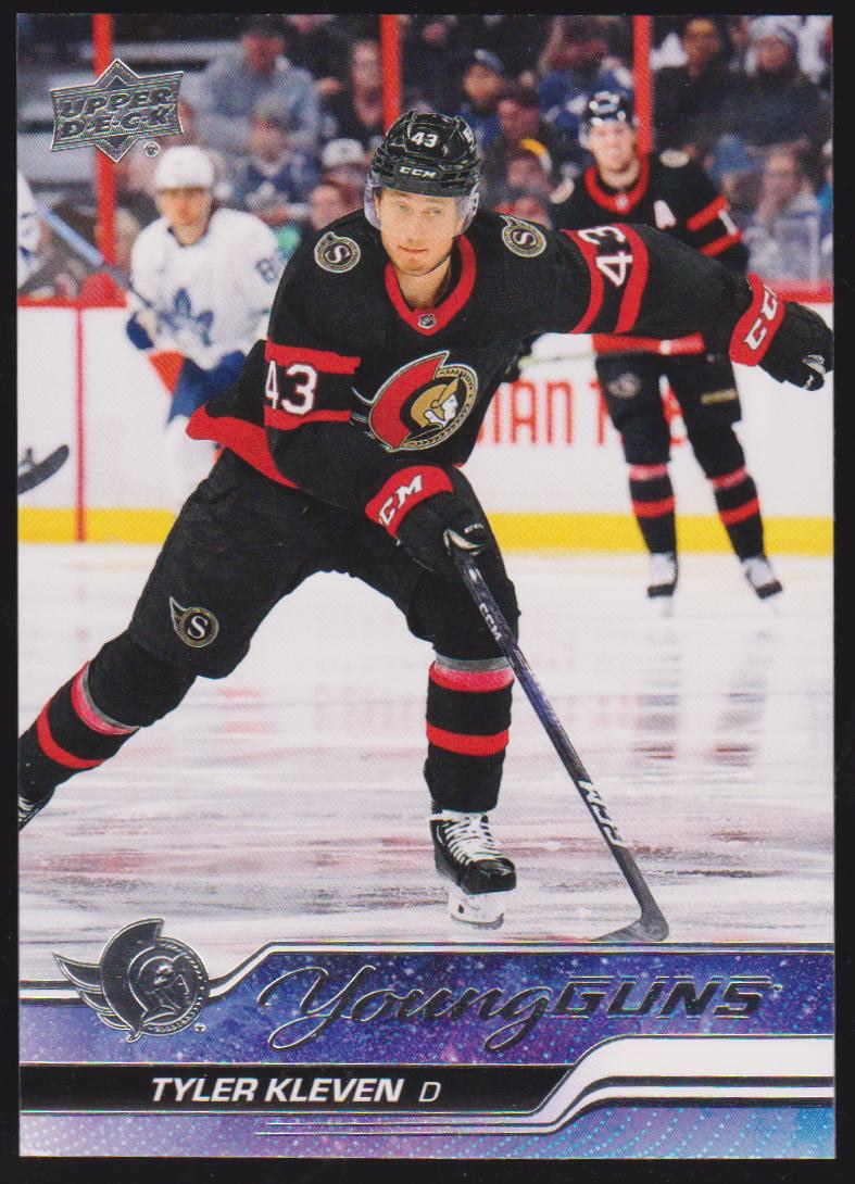 (image for) 2023-24 Upper Deck #235 Tyler Kleven Young Guns RC