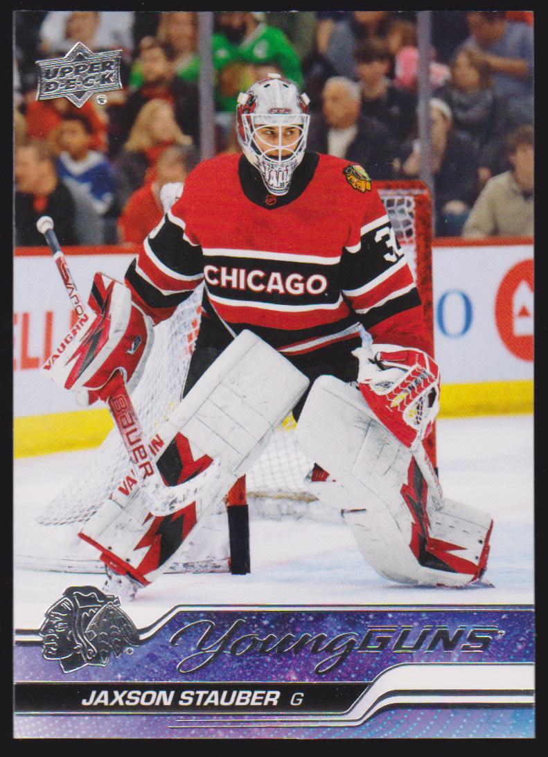 (image for) 2023-24 Upper Deck #207 Jaxson Stauber Young Guns RC