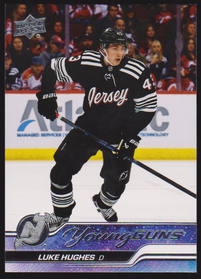 (image for) 2023-24 Upper Deck #248 Luke Hughes Young Guns RC